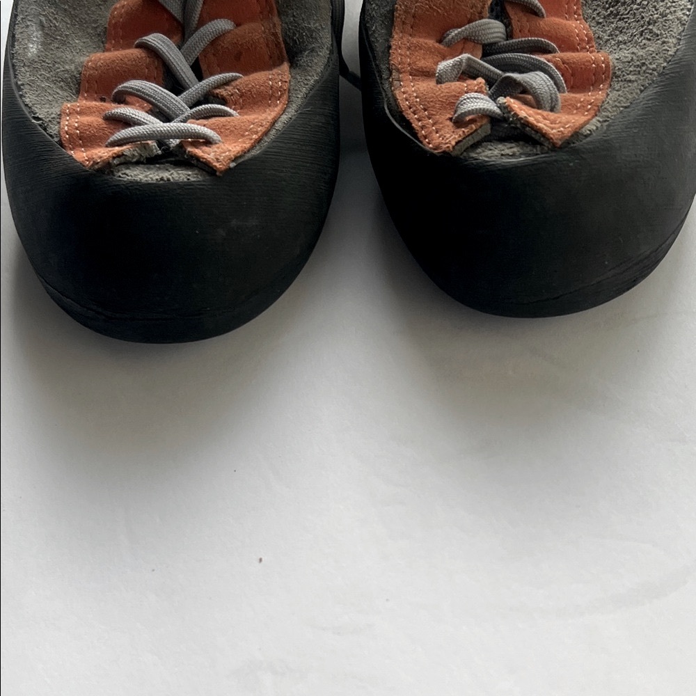 Evolv Trax VTR3D Men's‎ Climbing Shoes - Orange and Green Size 10 - Picture 7 of 15